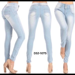 new Diva Star light blue Colombian push up jeans